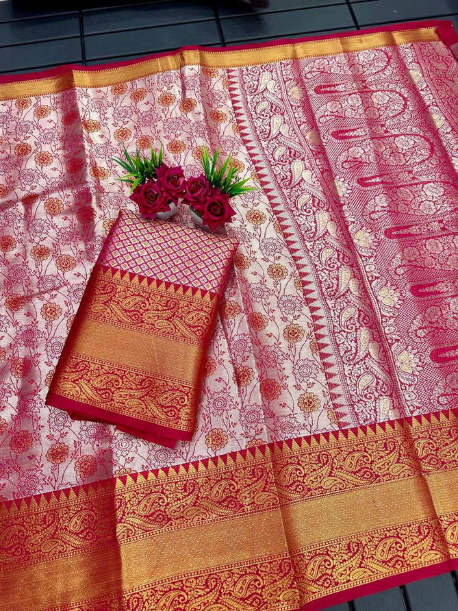 Aab Four Handloom Heavy Kanchipuram Silk Sarees Catalog